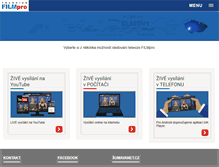 Tablet Screenshot of filmpro.cz